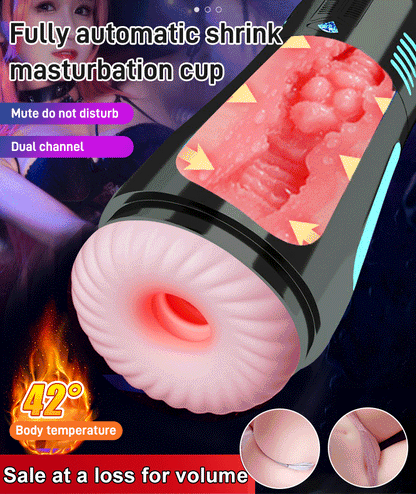 [Discreet Delivery] Fully automatic, hands-free retractable relaxation cup